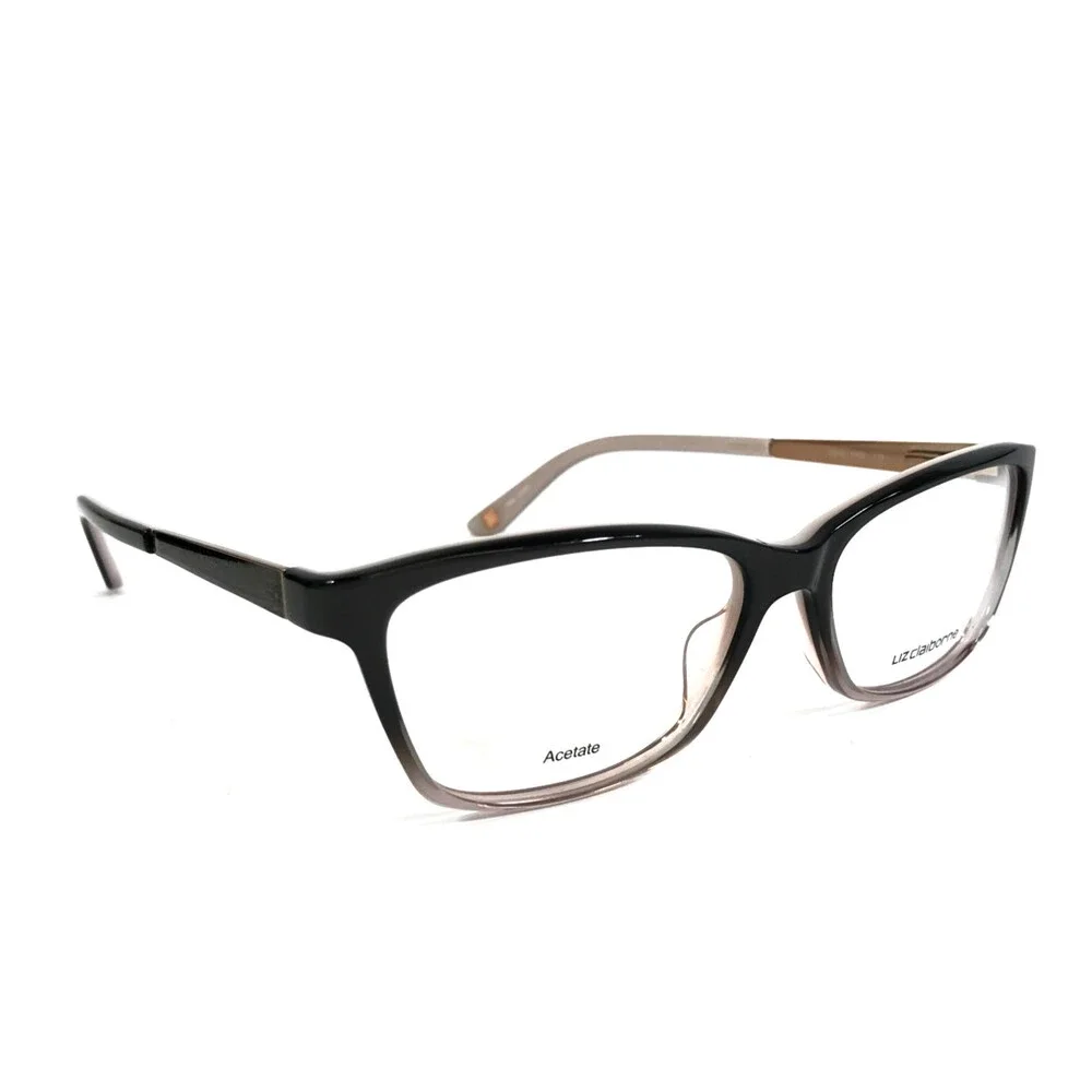 Liz Claiborne Eyeglasses Frames L646 HAQ Gray Gold Gradient Fade 52-15-135